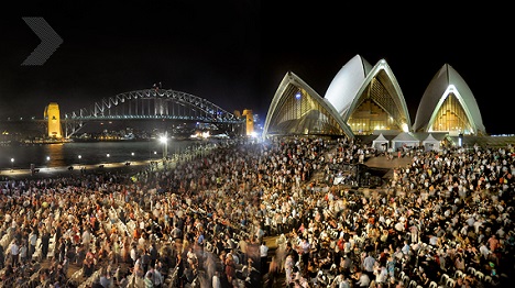 Sydney Opera House Outside